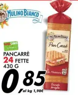 Coop Master Alleanza 3.0 Pan Carrè Mulino Bianco offerta