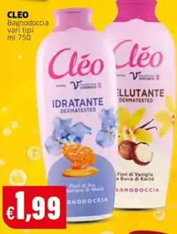 Mercati Alimentari Cleo bagnodoccia offerta