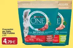 Docks Cash&Carry Croccantini per Gatto ONE PURINA offerta