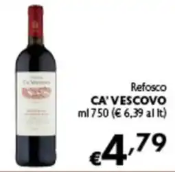 Spak Supermercati Refosco Ca' Vescovo offerta