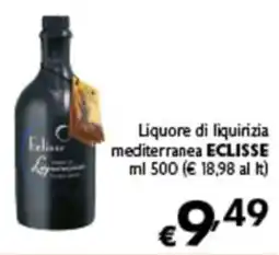 Spak Supermercati Liquore di liquirizia mediterranea ECLISSE offerta