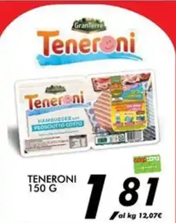 Coop Master Alleanza 3.0 Teneroni Hamburger con Prosciutto Cotto offerta