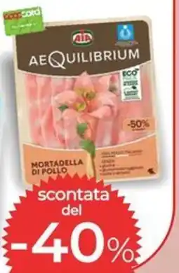 Coop Master Alleanza 3.0 Aequilibrium mortadella di pollo offerta