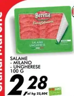 Coop Master Alleanza 3.0 Salame Beretta offerta