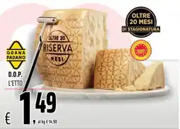 Coop Master Alleanza 3.0 Grana Padano Riserva offerta