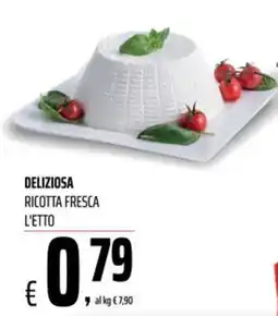 Coop Master Alleanza 3.0 Deliziosa ricotta fresca offerta