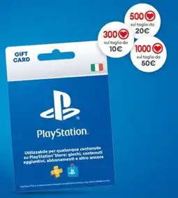 Interspar PlayStation Gift Card offerta