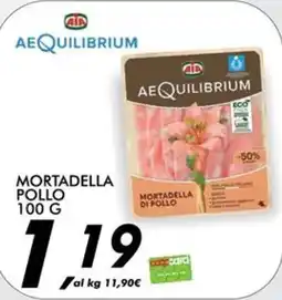 Coop Master Alleanza 3.0 Mortadella di pollo AEQUILIBRIUM offerta