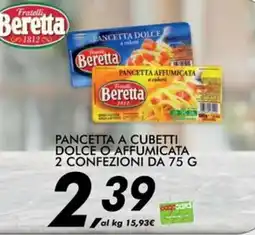 Coop Master Alleanza 3.0 Pancetta a cubetti Beretta offerta