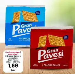 Interspar Il Cracker Salato o non salato Gran Pavesi offerta