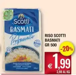 Palmarket Riso Scotti Basmati Profumato offerta