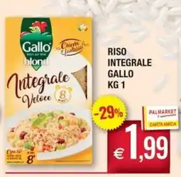 Palmarket Riso integrale Gallo offerta