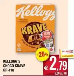 Palmarket Kellogg's Choco Krave offerta