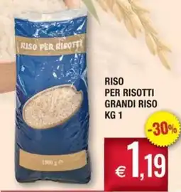 Palmarket Riso per risotti grandi riso offerta