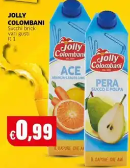Mercati Alimentari Jolly Colombani Succhi brick vari gusti offerta