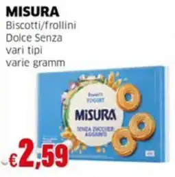 Mercati Alimentari Biscotti/frollini Dolce Senza Misura offerta