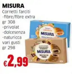 Mercati Alimentari Cornetti farciti Misura offerta