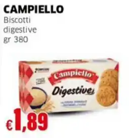 Mercati Alimentari Campiello biscotti digestive offerta