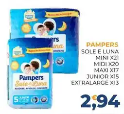 Moderna Pampers Sole e Luna offerta