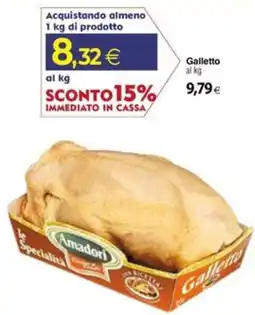 Docks Cash&Carry Galletto Amadori offerta