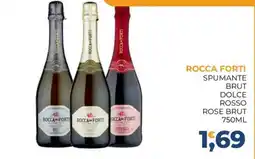 Moderna Rocca Forti spumante brut dolce rosso rose brut offerta