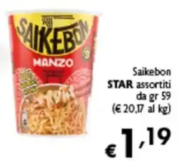 Spak Supermercati Saikebon STAR offerta