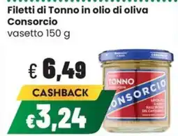 Coop Trentino Filetti di Tonno in olio di oliva Consorcio offerta