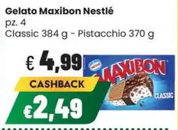 Coop Trentino Gelato Maxibon Nestlé offerta
