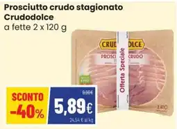 Coop Trentino Prosciutto crudo stagionato Crudodolce offerta