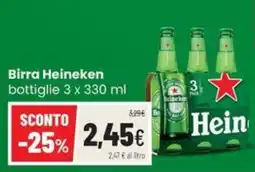 Coop Trentino Birra Heineken offerta