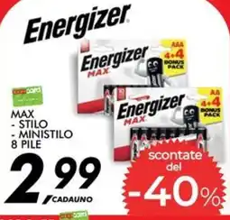 Coop Master Alleanza 3.0 Energizer MAX offerta
