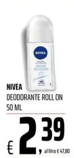Coop Master Alleanza 3.0 Nivea deodorante roll on offerta
