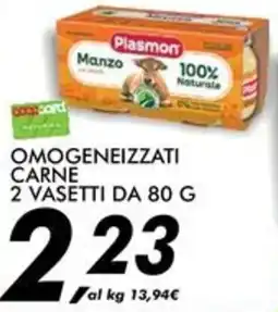 Coop Master Alleanza 3.0 Manzo Plasmon offerta