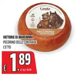 Coop Master Alleanza 3.0 Pecorino delle contrade offerta