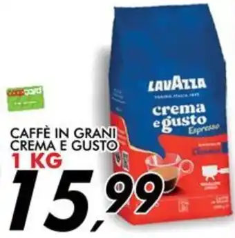 Caffè in grani crema e gusto Lavazza