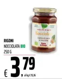 Coop Master Alleanza 3.0 Rigoni nocciolata bio offerta