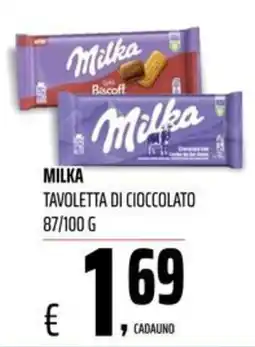 Coop Master Alleanza 3.0 Milka Tavoletta di cioccolato offerta