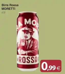 Docks Cash&Carry Birra Rossa Moretti offerta