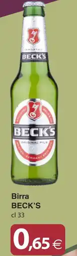 Docks Cash&Carry Birra BECK'S offerta