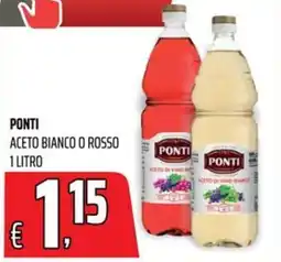 Coop Master Alleanza 3.0 Aceto bianco o rosso Ponti offerta