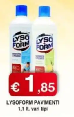 Orsini Market Lysoform pavimenti offerta