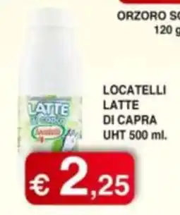 Orsini Market Latte di capra Locatelli offerta