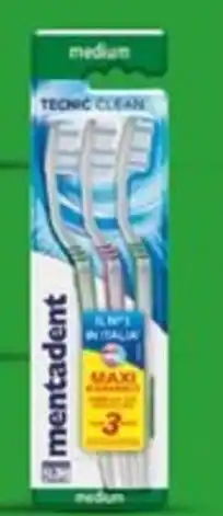 Interspar Tecnic Clean mentadent offerta