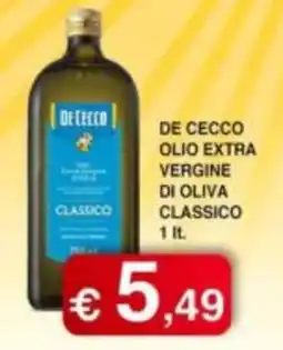 Orsini Market De Cecco olio extra vergine di oliva classico offerta