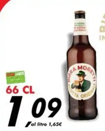 Coop Master Alleanza 3.0 Birra Moretti offerta