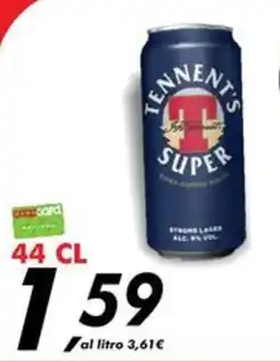 Coop Master Alleanza 3.0 Tennent's Super offerta
