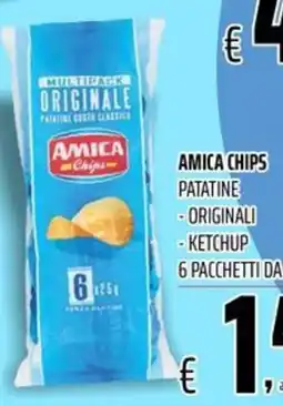 Coop Master Alleanza 3.0 Amica chips patatine originali ketchup offerta