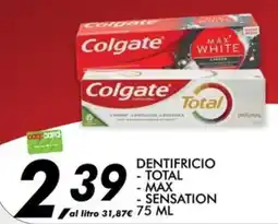 Coop Master Alleanza 3.0 Dentifricio Colgate offerta
