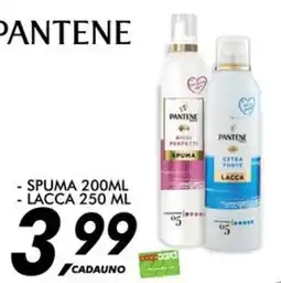 Coop Master Alleanza 3.0 Pantene spuma e lacca offerta