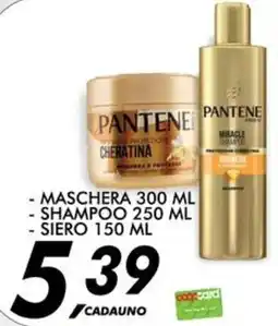 Coop Master Alleanza 3.0 Pantene maschera cheratina offerta
